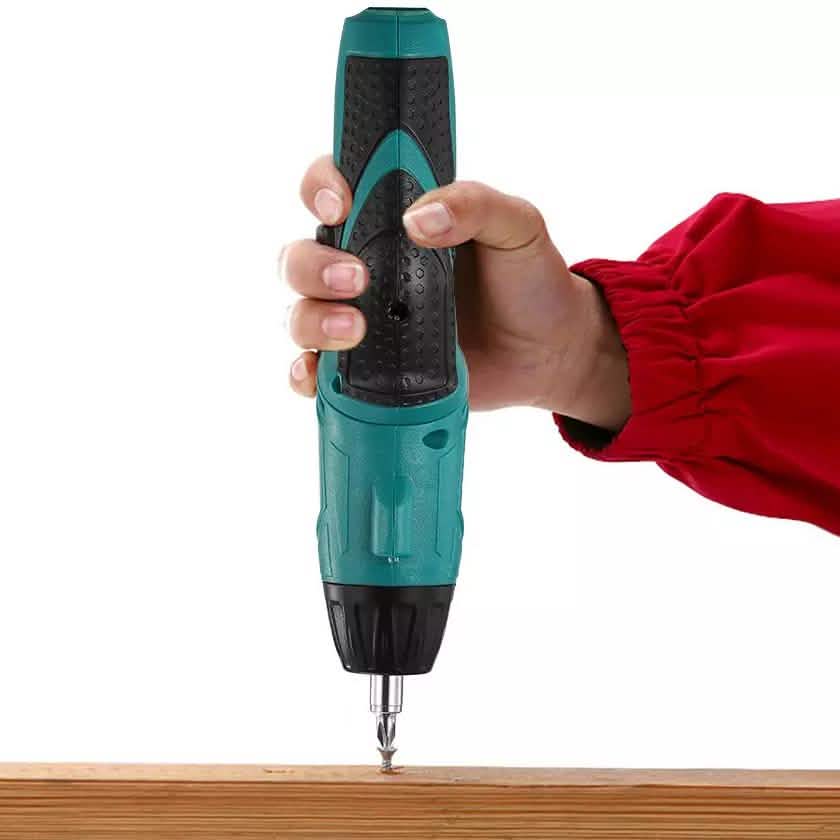 Cordless Electric Screwdriver Set with 45 Drill Bits and Carrying Case Home Improvement - Tophatter Daily Deals