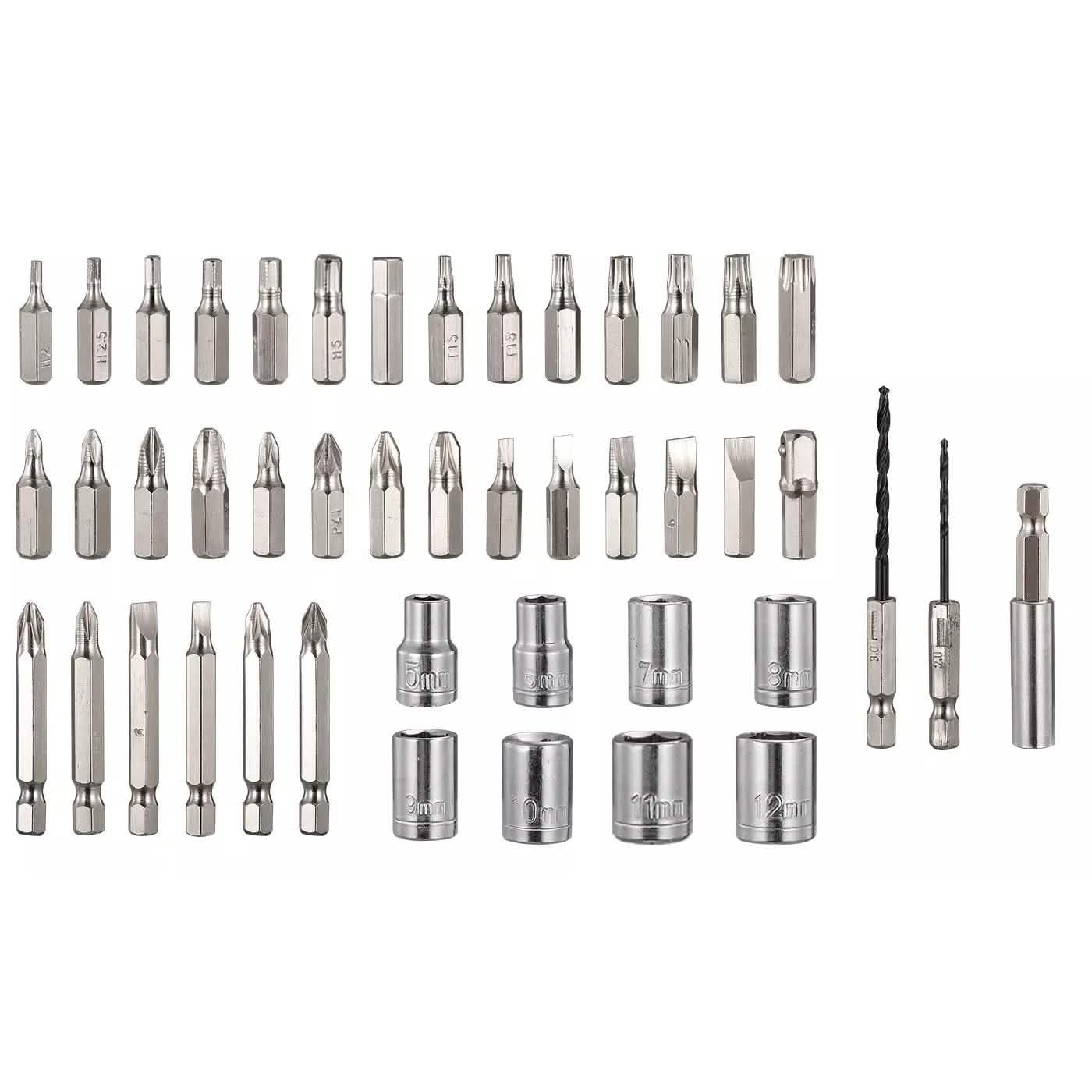 Cordless Electric Screwdriver Set with 45 Drill Bits and Carrying Case Home Improvement - Tophatter Daily Deals