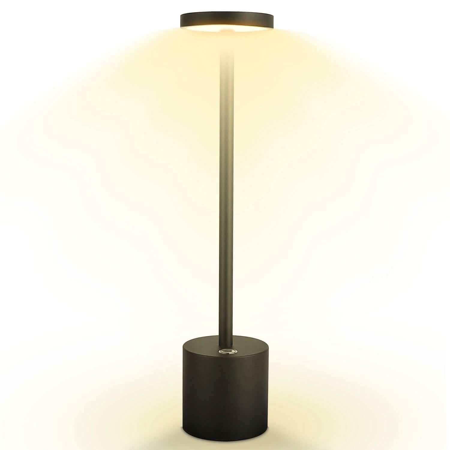 Cordless Portable Rechargeable Table Lamp Indoor Lighting - Tophatter Daily Deals