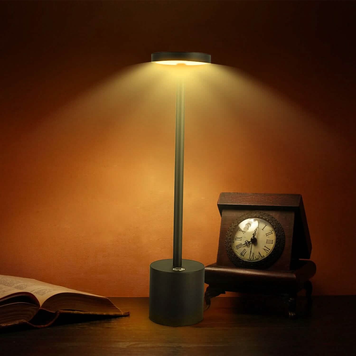 Cordless Portable Rechargeable Table Lamp Indoor Lighting - Tophatter Daily Deals