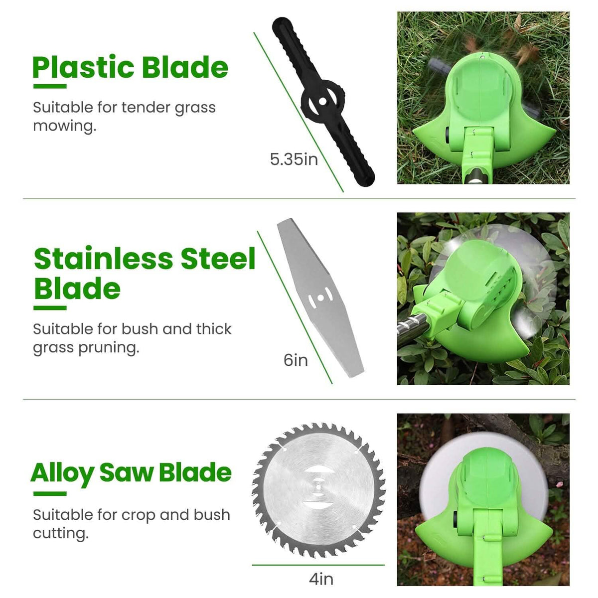 Cordless Rechargeable Grass Trimmer Garden & Patio - Tophatter Daily Deals