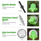 Cordless Rechargeable Grass Trimmer Garden & Patio - Tophatter Daily Deals