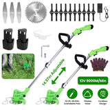 Cordless Rechargeable Grass Trimmer Garden & Patio - Tophatter Daily Deals