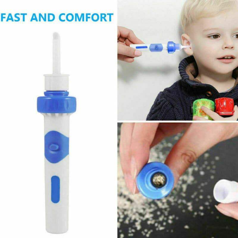 Cordless Vacuum Ear Cleaner Wax Remover Ear Care - Tophatter Daily Deals