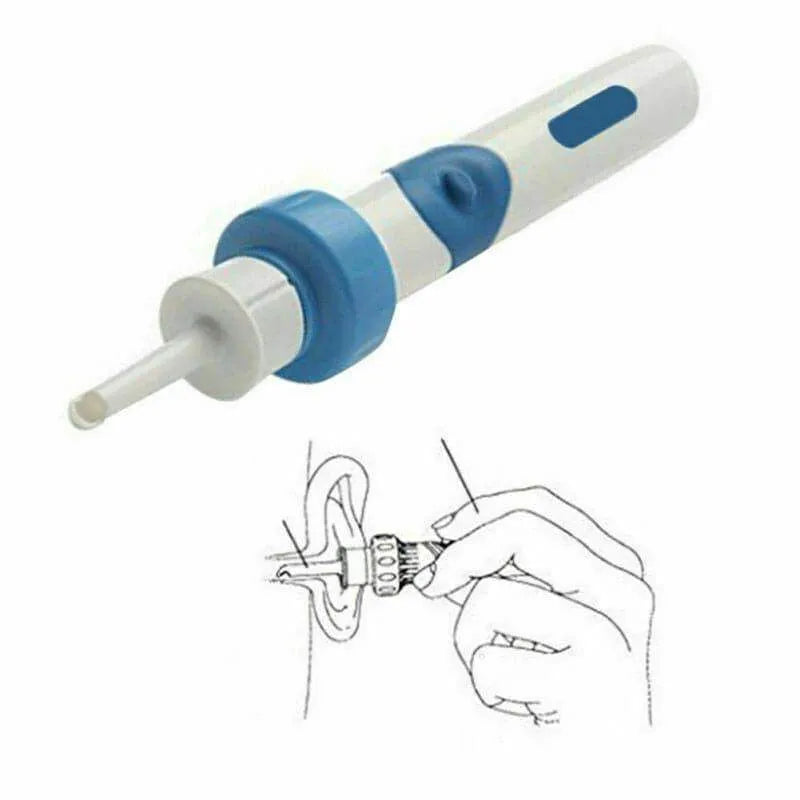Cordless Vacuum Ear Cleaner Wax Remover Ear Care - Tophatter Daily Deals