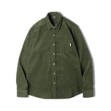 Excellent Corduroy Men's Shirt Long Sleeve Fleece Jacket Men Jackets - Tophatter Daily Deals