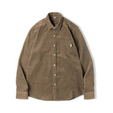 Excellent Corduroy Men's Shirt Long Sleeve Fleece Jacket Men Jackets - Tophatter Daily Deals
