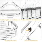 Corner Shower Caddy Shelf Bath - Tophatter Daily Deals
