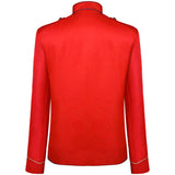 Cosplay Costume Standing Collar Embroidered Suit Jacket Men Blazer - Tophatter Daily Deals