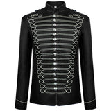 Cosplay Costume Standing Collar Embroidered Suit Jacket Men Blazer - Tophatter Daily Deals