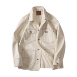 Cotton Lapel Jackets Multi-pocket Short Parkas Men Jackets - Tophatter Daily Deals
