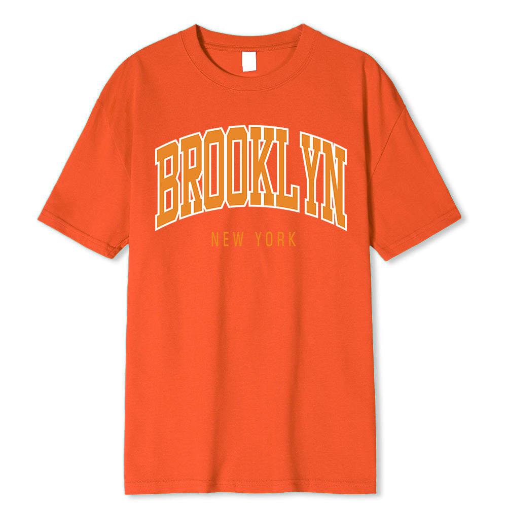 Cotton T Shirt Breathable Shoulder Tee Tee - Tophatter Daily Deals