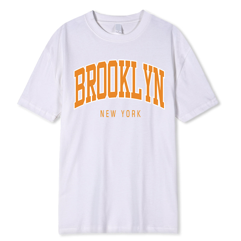 Cotton T Shirt Breathable Shoulder Tee Tee - Tophatter Daily Deals