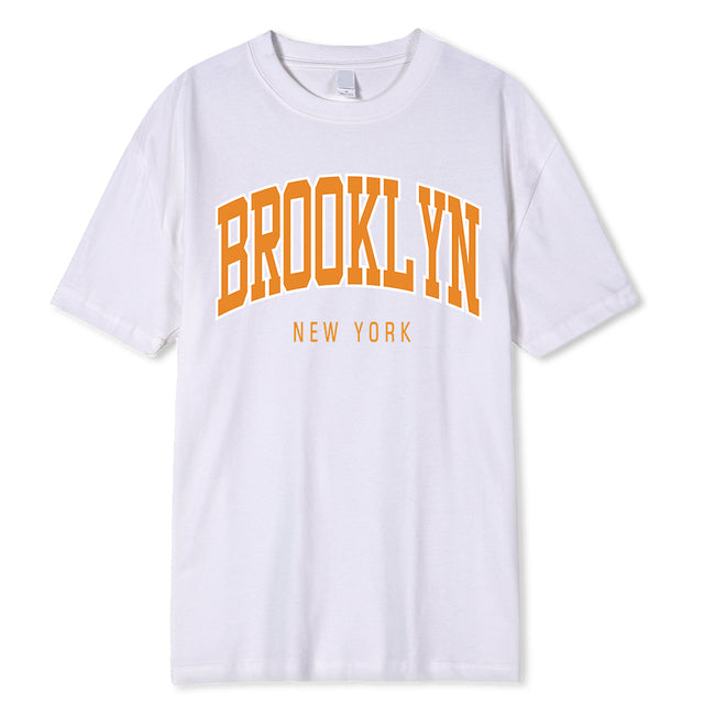 Cotton T Shirt Breathable Shoulder Tee White Tee - Tophatter Daily Deals