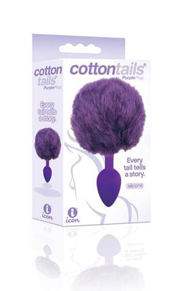 Icon Brands - Silicone Bunny Tail Plugs - Various Colors Sex Toy - Tophatter Daily Deals