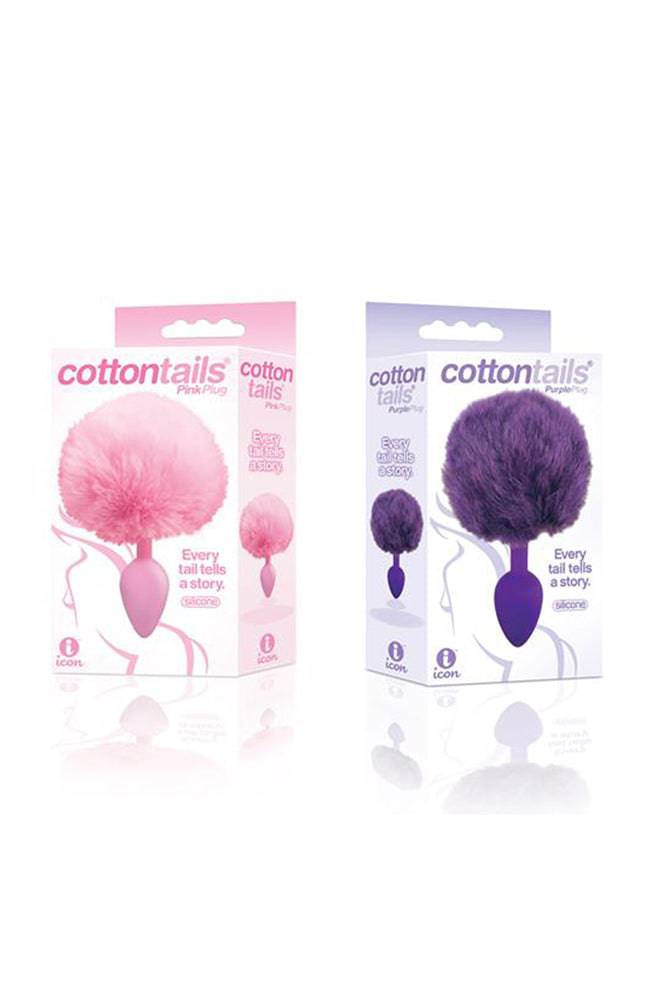 Icon Brands - Silicone Bunny Tail Plugs - Various Colors Sex Toy - Tophatter Daily Deals