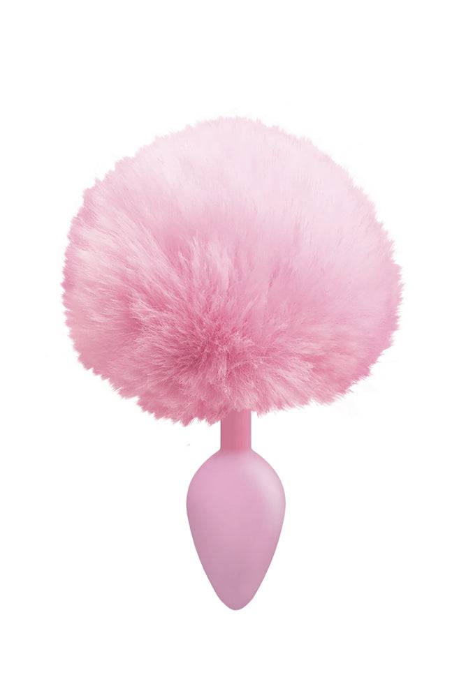 Icon Brands - Silicone Bunny Tail Plugs - Various Colors Pink Sex Toy - Tophatter Daily Deals