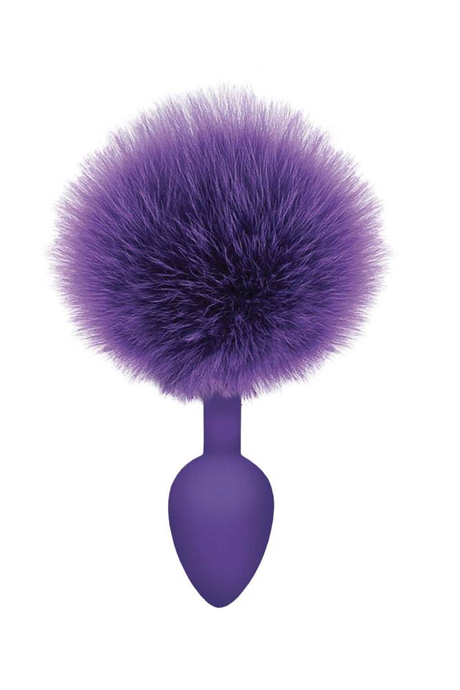 Icon Brands - Silicone Bunny Tail Plugs - Various Colors Purple Sex Toy - Tophatter Daily Deals