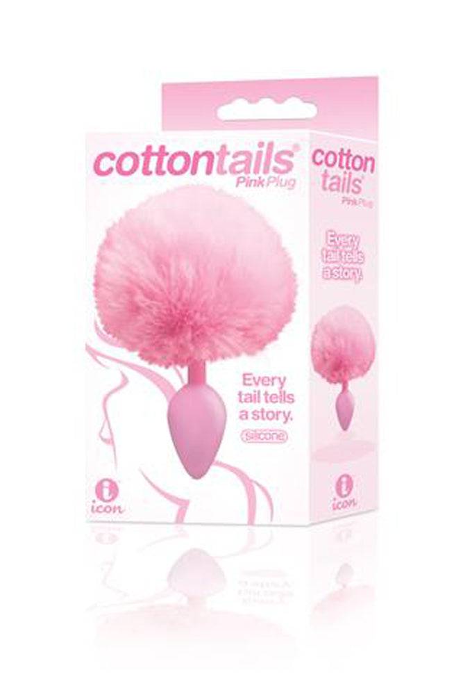 Icon Brands - Silicone Bunny Tail Plugs - Various Colors Sex Toy - Tophatter Daily Deals