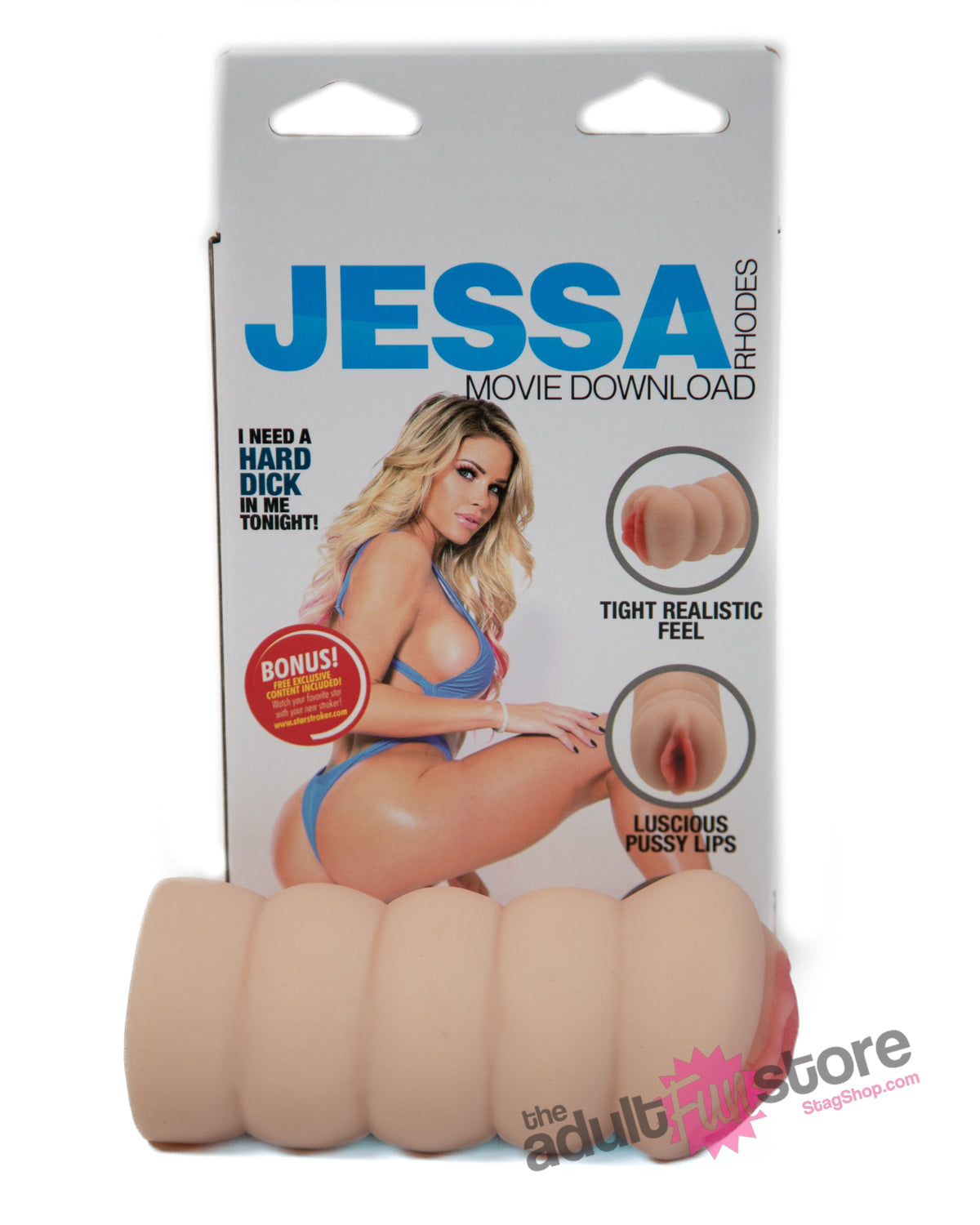 Cousins Group - Jessa Rhodes Pussy Stroker - Beige Sex Toy - Tophatter Daily Deals