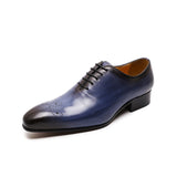 Genuine Calf Leather Men Dress Shoes Men Shoes - Tophatter Daily Deals