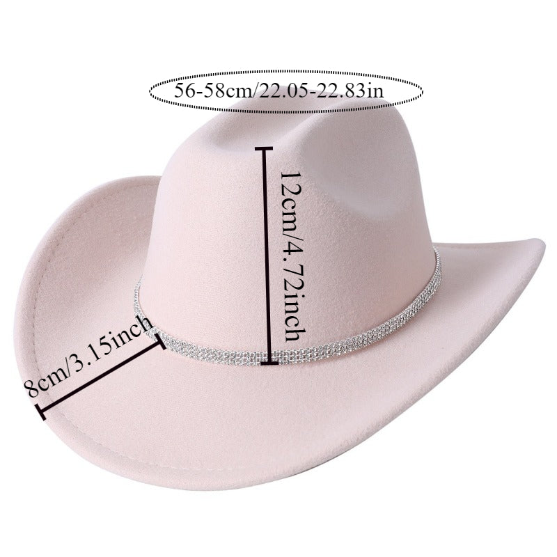 Cowboy Hat For Women And Men With Shapeable Wide Brim Cap - Tophatter Daily Deals