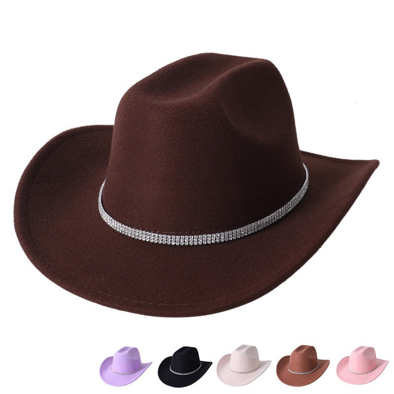 Cowboy Hat For Women And Men With Shapeable Wide Brim Cap - Tophatter Daily Deals