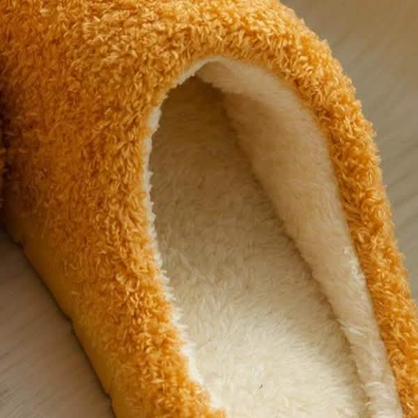 Cozy Anti-Skid Rubber Sole Home Slippers Men's Shoes - Tophatter Daily Deals