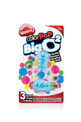 Screaming O - ColourPop - The Big O 2 - Dual Vibrating Cock Ring - Assorted Sex Toy - Tophatter Daily Deals