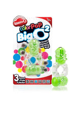Screaming O - ColourPop - The Big O 2 - Dual Vibrating Cock Ring - Assorted Sex Toy - Tophatter Daily Deals