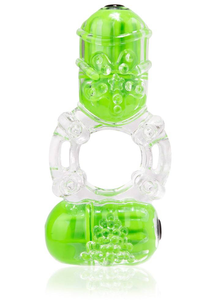Screaming O - ColourPop - The Big O 2 - Dual Vibrating Cock Ring - Assorted Sex Toy - Tophatter Daily Deals