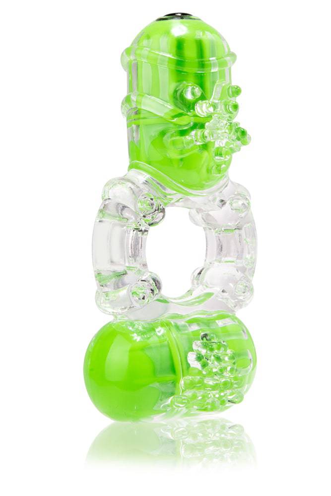 Screaming O - ColourPop - The Big O 2 - Dual Vibrating Cock Ring - Assorted Sex Toy - Tophatter Daily Deals
