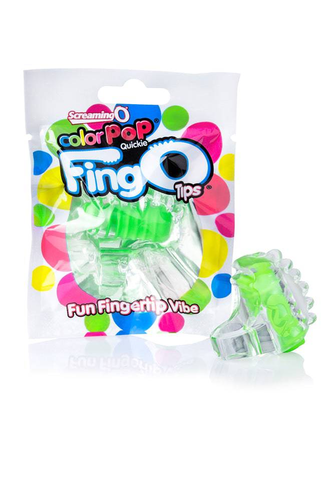 Screaming O - ColourPop Quickie - Fing O Tips Disposable Fingertip Vibrator - Assorted Sex Toy - Tophatter Daily Deals