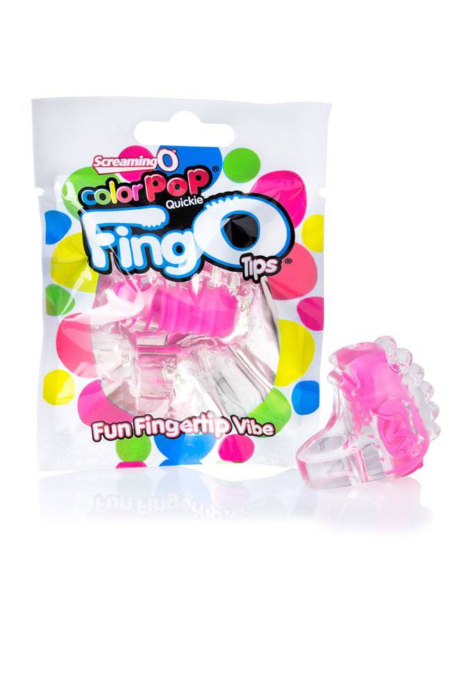 Screaming O - ColourPop Quickie - Fing O Tips Disposable Fingertip Vibrator - Assorted Sex Toy - Tophatter Daily Deals