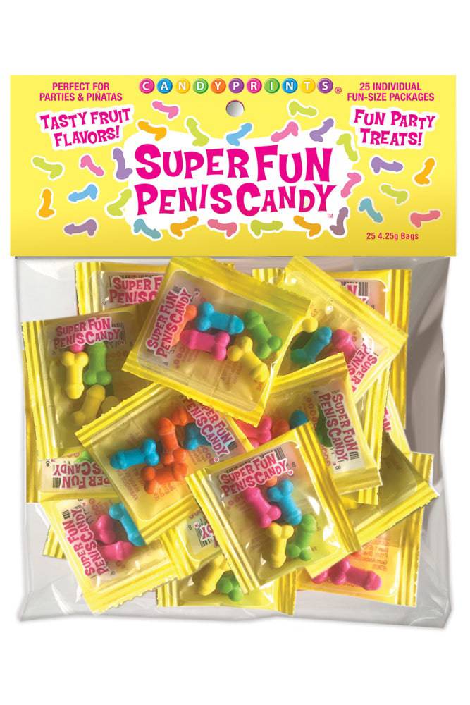 Little Genie - Candy Prints - Super Fun Penis Candy - 25 Individual Bags - Tophatter Daily Deals