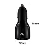 Usb Car Charger Dual Port Fast Charging Compact Adapter - Tophatter Daily Deals