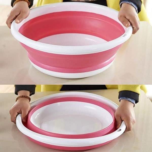 Creative Collapsible Water Basin Portable Travel Basin Washing Tool Fashion Hobbies Bath - Tophatter Daily Deals