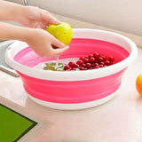 Creative Collapsible Water Basin Portable Travel Basin Washing Tool Fashion Hobbies Bath - Tophatter Daily Deals