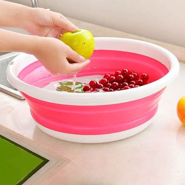 Creative Collapsible Water Basin Portable Travel Basin Washing Tool Fashion Hobbies Bath - Tophatter Daily Deals