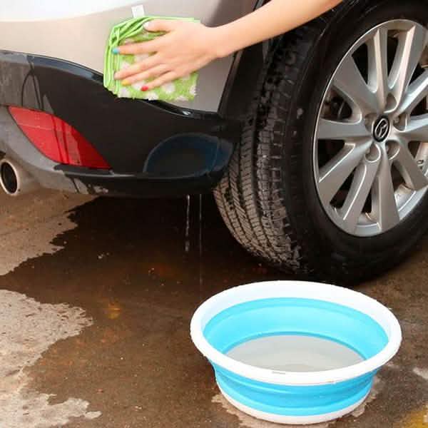 Creative Collapsible Water Basin Portable Travel Basin Washing Tool Fashion Hobbies Bath - Tophatter Daily Deals