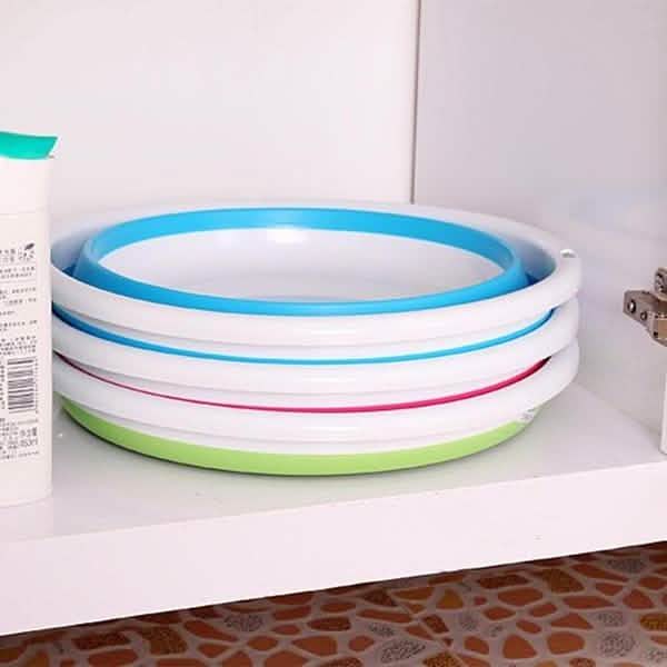 Creative Collapsible Water Basin Portable Travel Basin Washing Tool Fashion Hobbies Bath - Tophatter Daily Deals
