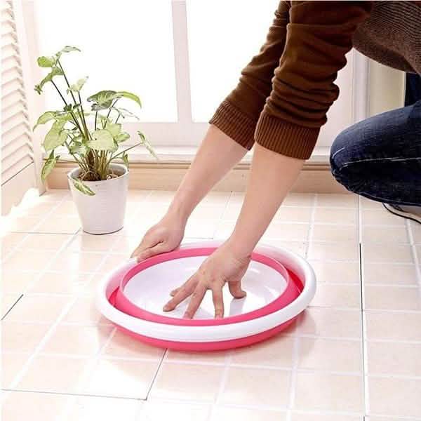 Creative Collapsible Water Basin Portable Travel Basin Washing Tool Fashion Hobbies Bath - Tophatter Daily Deals