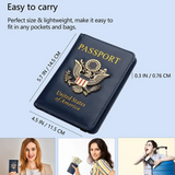 Creative Passport Holder Cover With 3D Metal Badge Handbags & Wallets - Tophatter Daily Deals