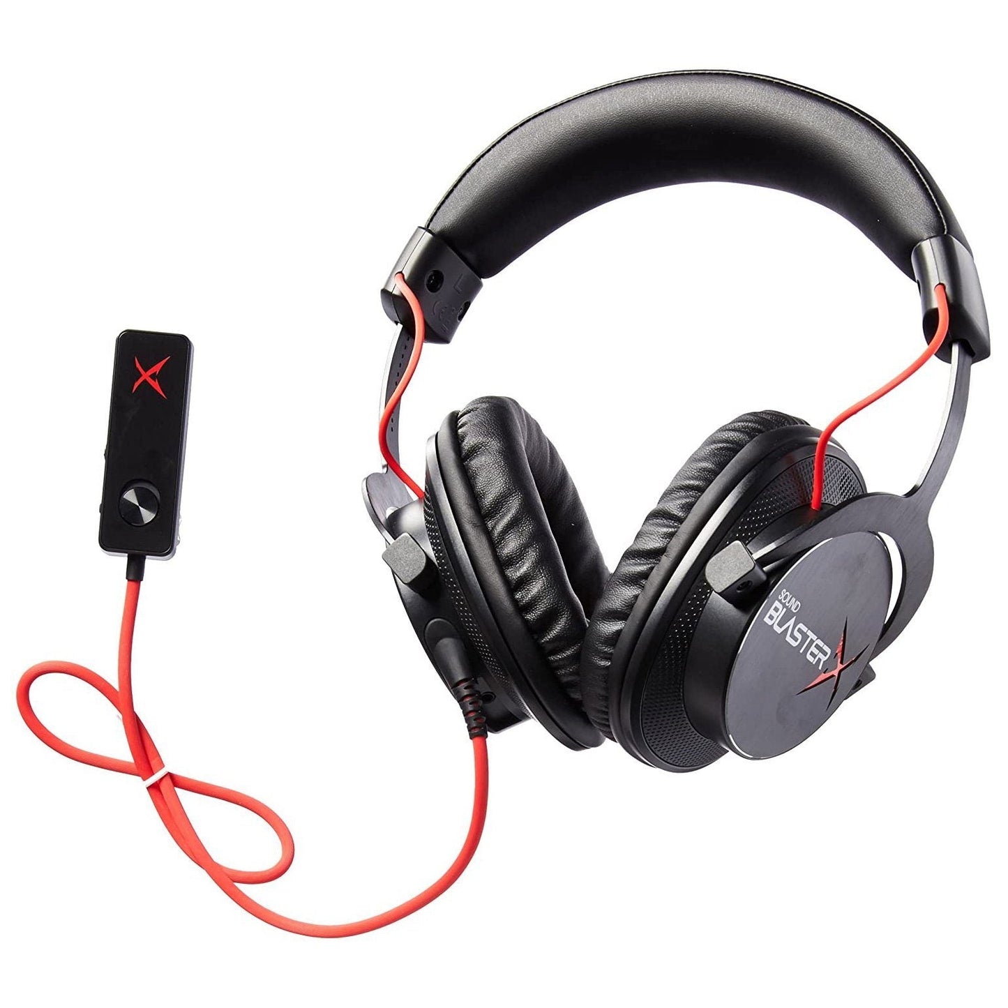 Creative Sound BlasterX H7 Tournament Edition 7.1 Gaming Headset - Black (Refurbished) Wired Headset - Tophatter Daily Deals