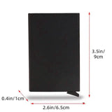 Credit Card Holder Wallet Metal Name Card Handbags & Wallets - Tophatter Daily Deals