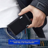 Credit Card Holder Wallet Metal Name Card Handbags & Wallets - Tophatter Daily Deals