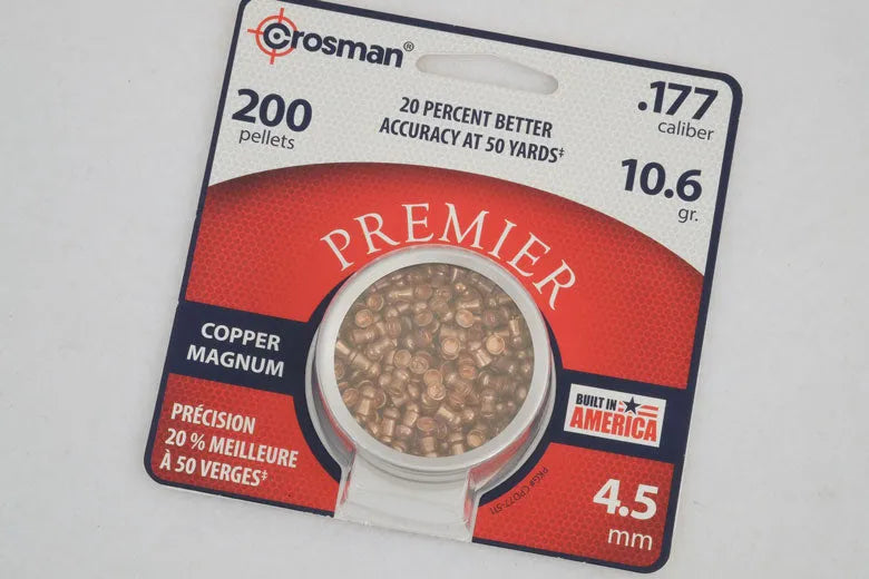 CROSMAN 4.5MM COPPER DOME 10.6GR - 200'S - Tophatter's Army Deals BULLETS - Tophatter Daily Deals