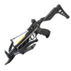 80lb Self Cocking Pistol GRIP Black CrossBow with Adjustable Stock - Tophatter's Army Products & Self Defense Collectible Weapons - Tophatter Daily Deals