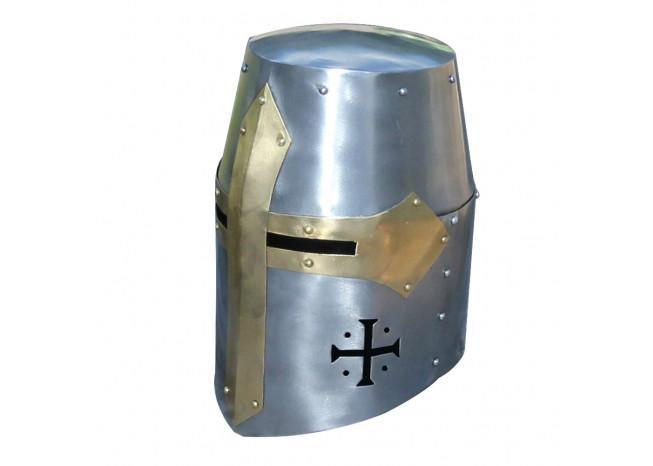 Crusader Templar Knight Helmet historical period - Tophatter Daily Deals