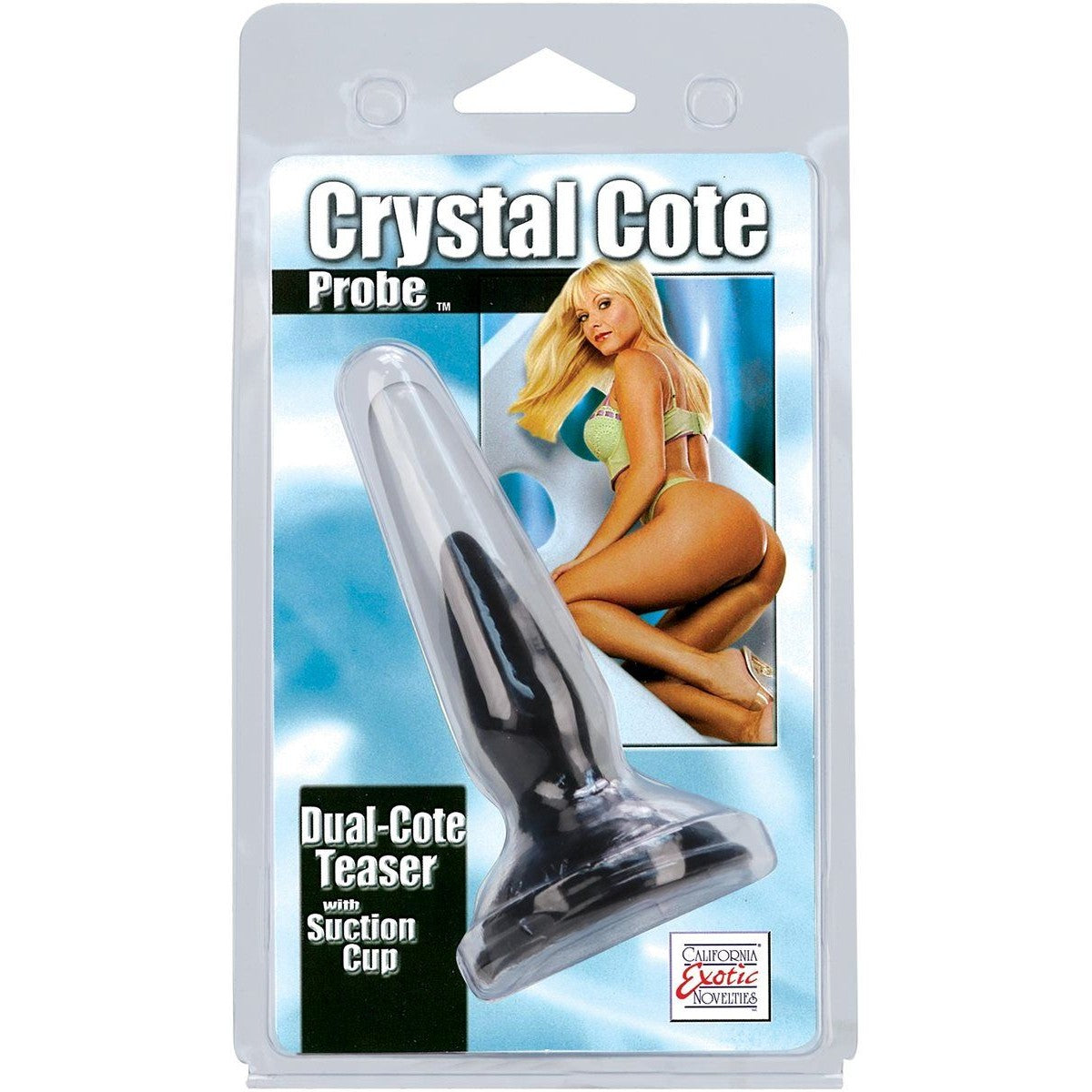 Crystal Cote Anal Probe Butt Plug in Black Anal Sex Toys - Tophatter Daily Deals